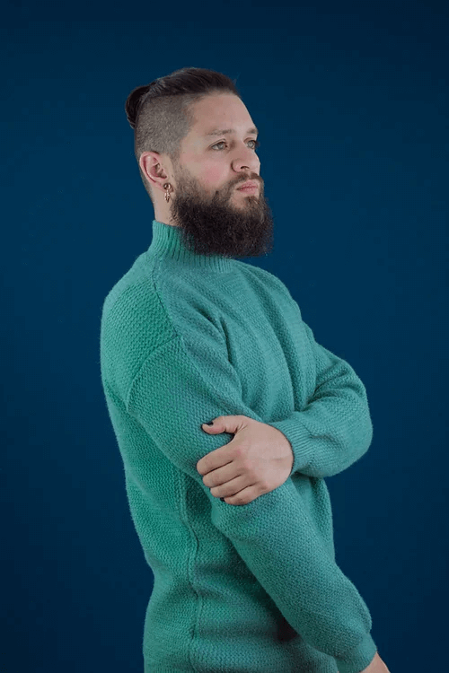 Buzo Tejido Hombre Catwalk Aqua