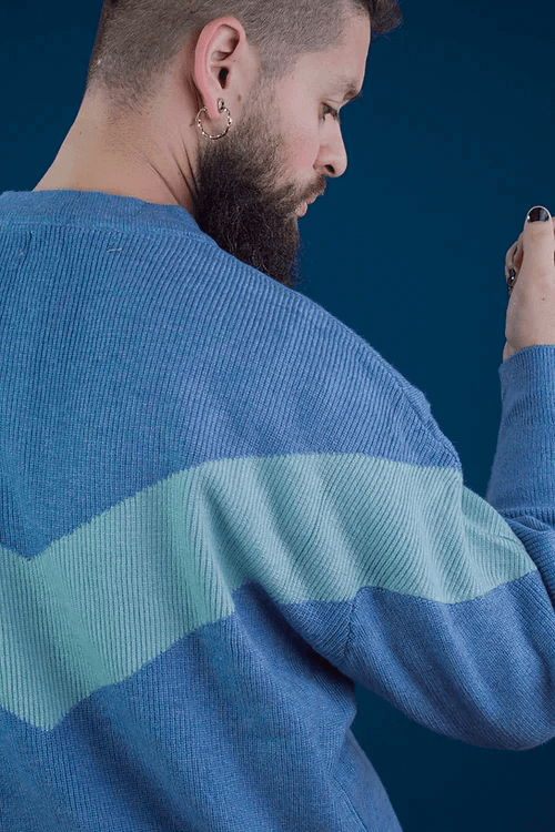 Buzo Tejido Hombre Catwalk Victory Blue