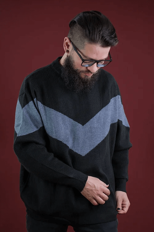 Buzo Tejido hombre Catwalk Victory (black/Grey)