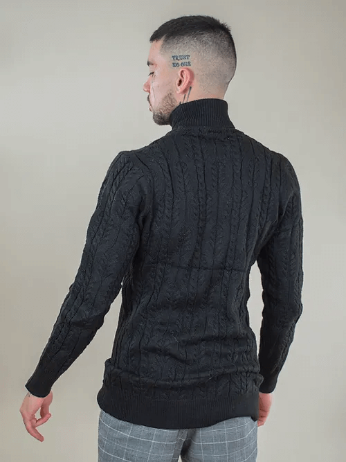 Buzo Tejido para Hombre en Hilo – Diseño Clásico y Elegante - Talla Única