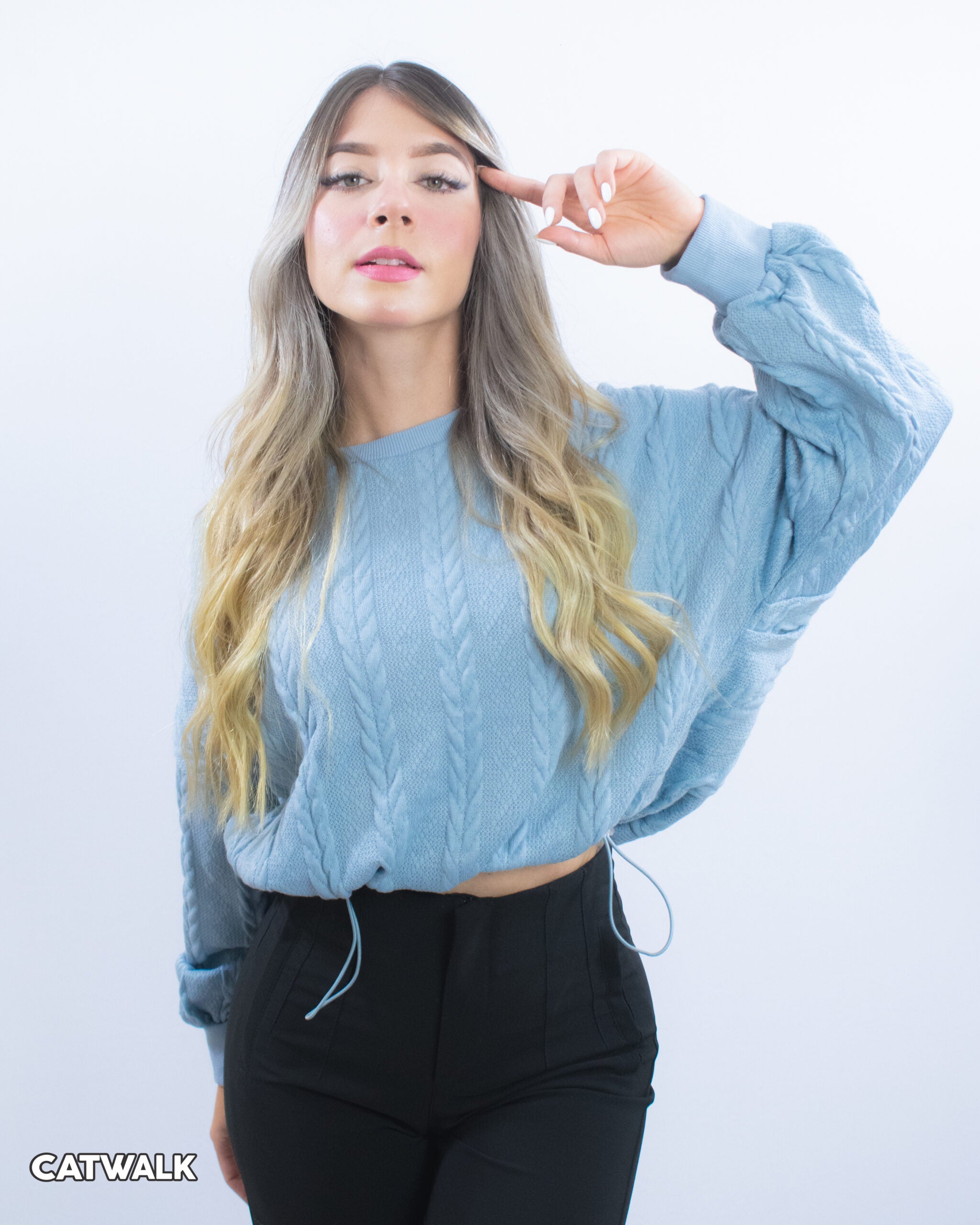 Buzo Tejido Azul - Talla Unica