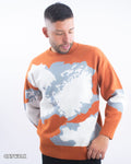 Buzo Tejido Estampado para Hombre de Catwalk