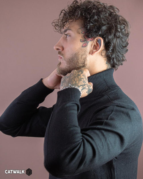 Buzo cuello tortuga Slim fit