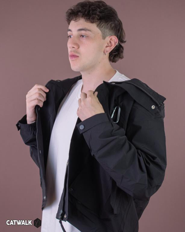 Chaqueta Cazadora harness Black