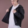 Chaqueta Cazadora harness Black