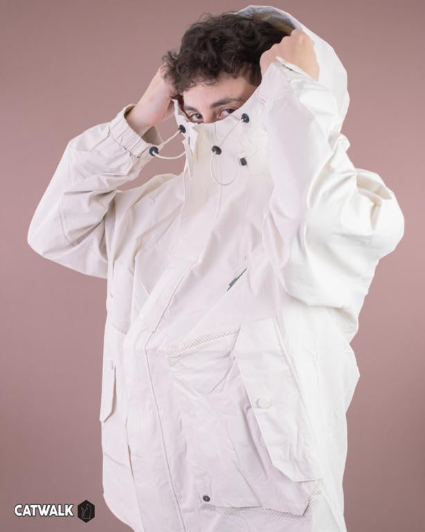 Chaqueta Cazadora harness beige