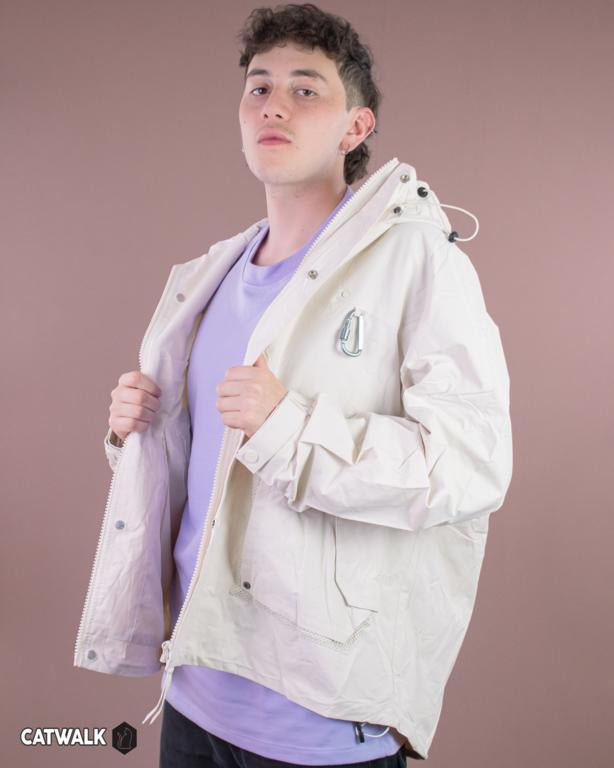 Chaqueta Cazadora harness beige