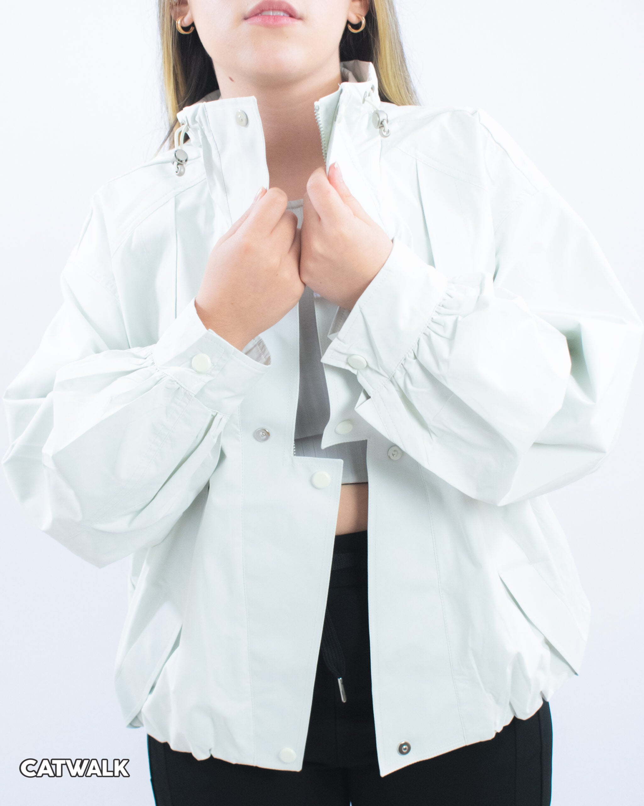 Chaqueta Impermeable Menta