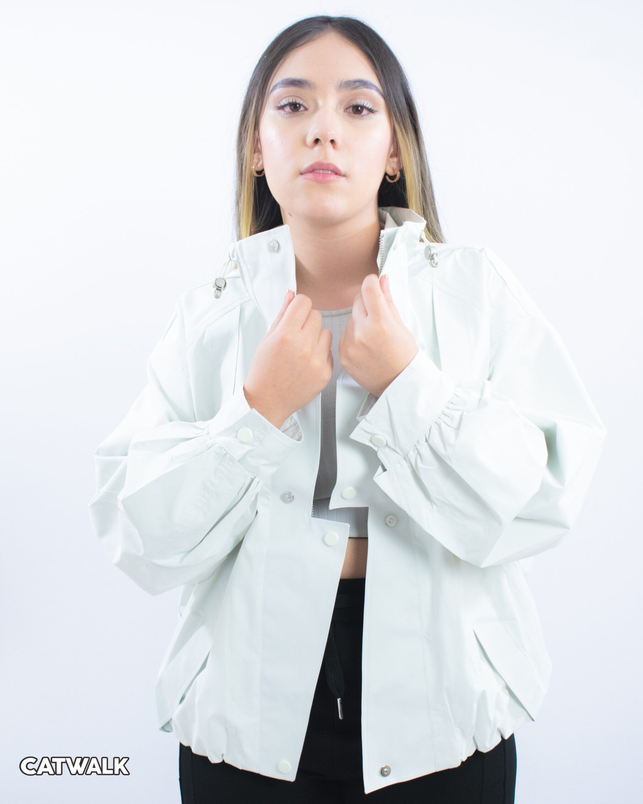 Chaqueta Impermeable Menta
