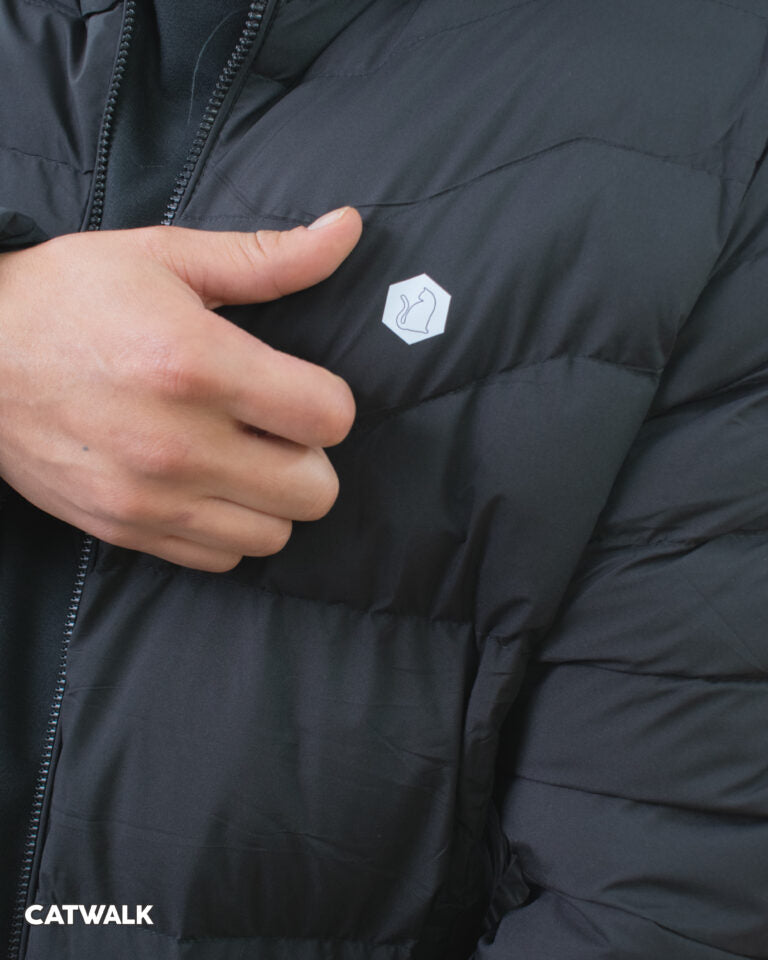 Chaqueta Retro Termica Negra