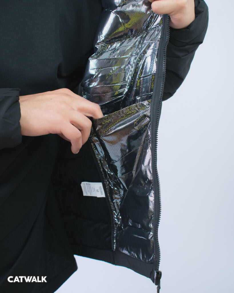 Chaqueta Retro Termica Negra