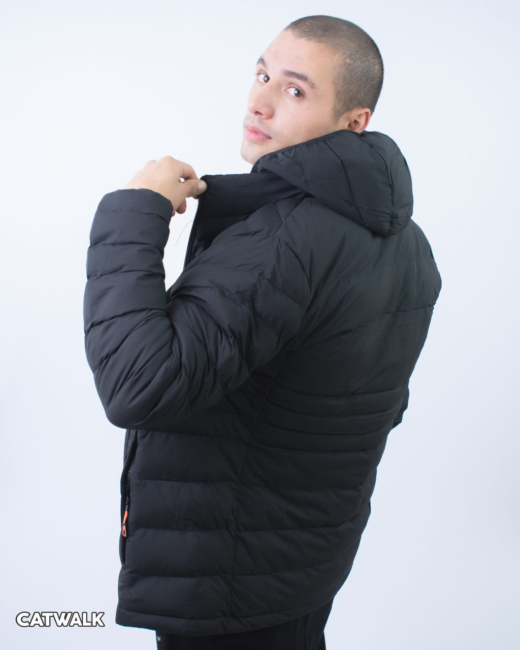 Chaqueta Retro Termica Negra
