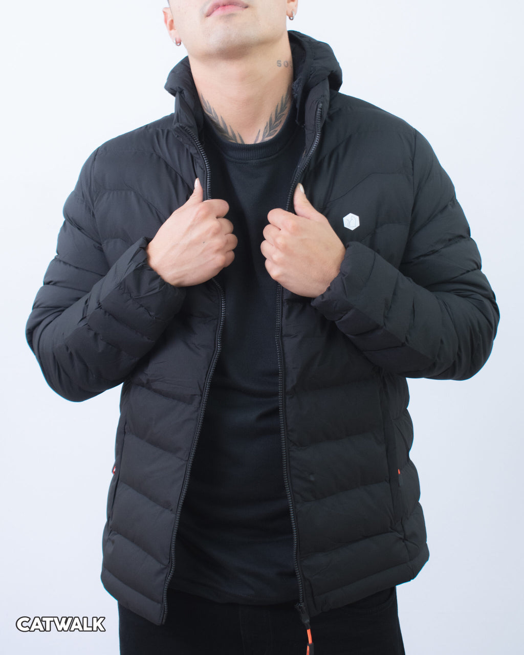 Chaqueta Retro Termica Negra