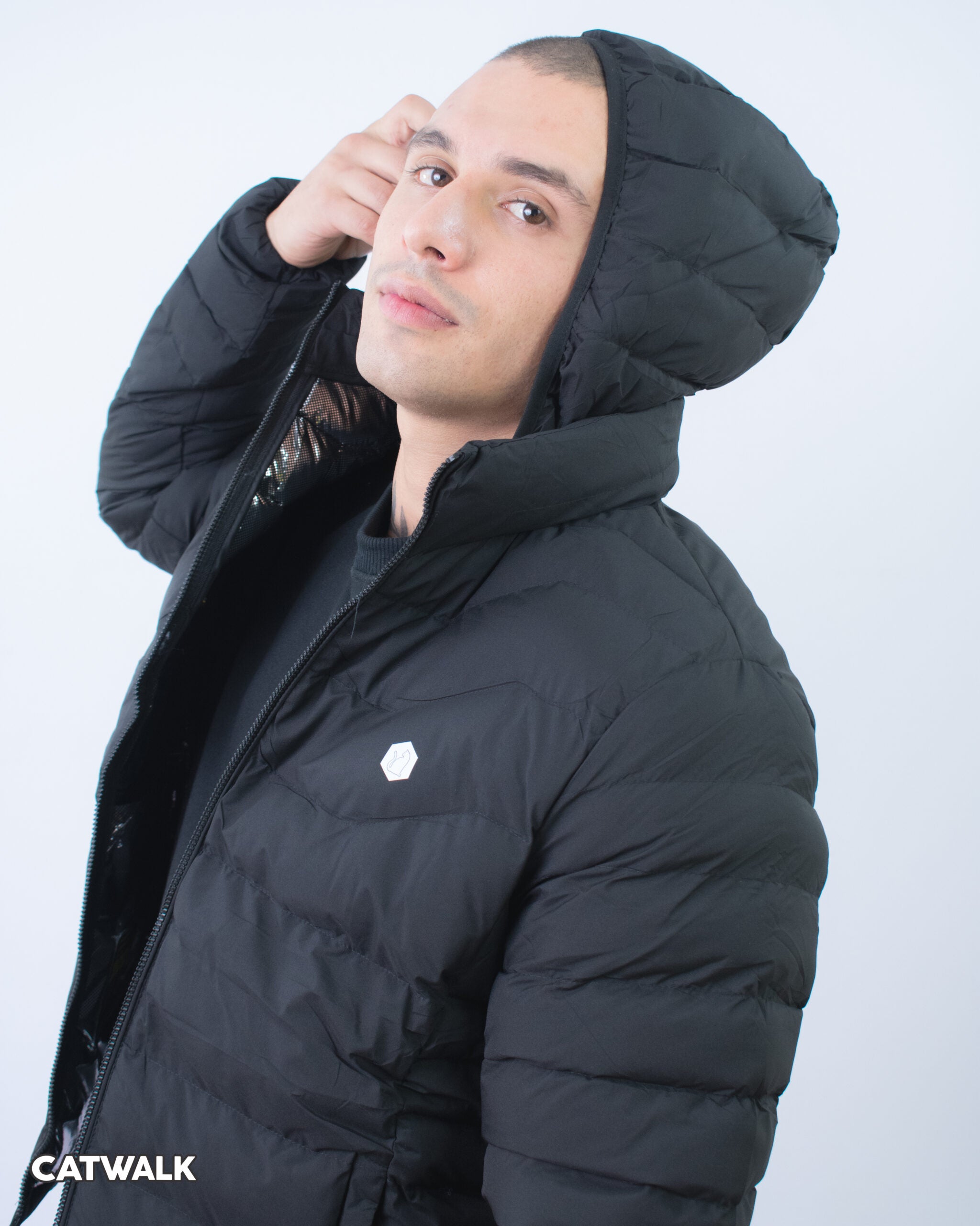 Chaqueta Retro Termica Negra