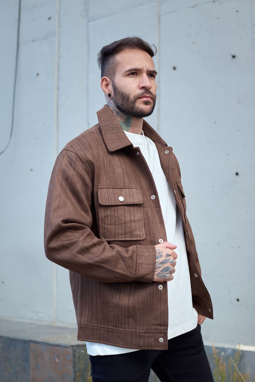 Chaqueta Trucker Catwalk – Denim/Plana Estilo Urbano en Bogotá