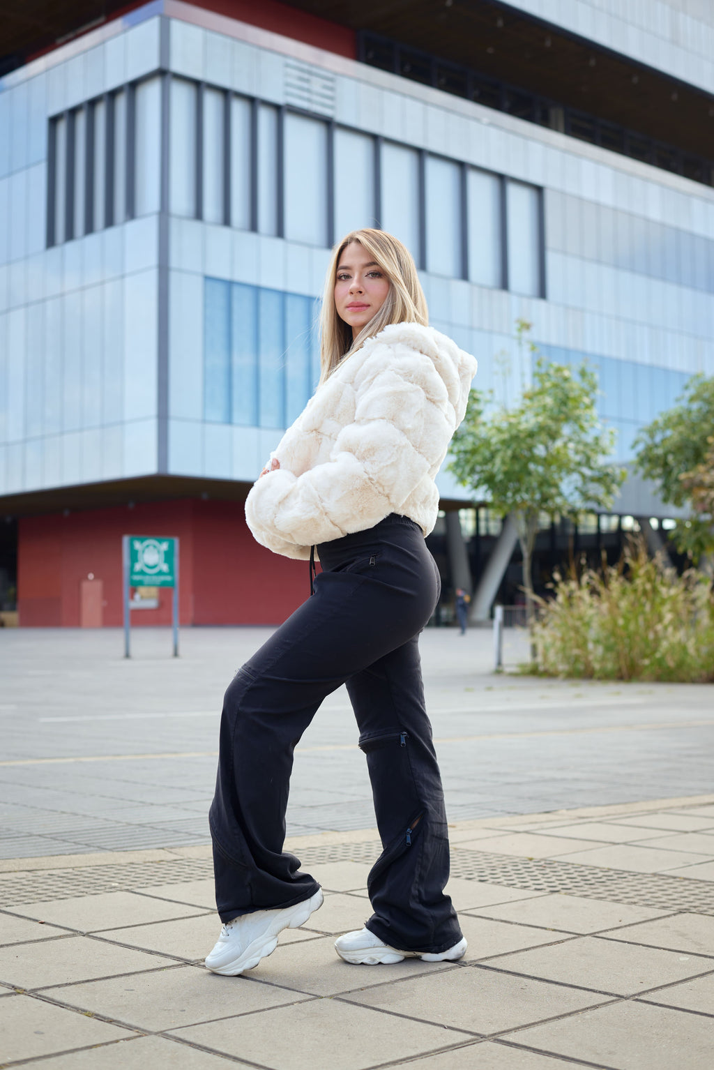 Chaqueta Teddy Puffer Afelpada – Abrigada y Tendencia en Bogotá