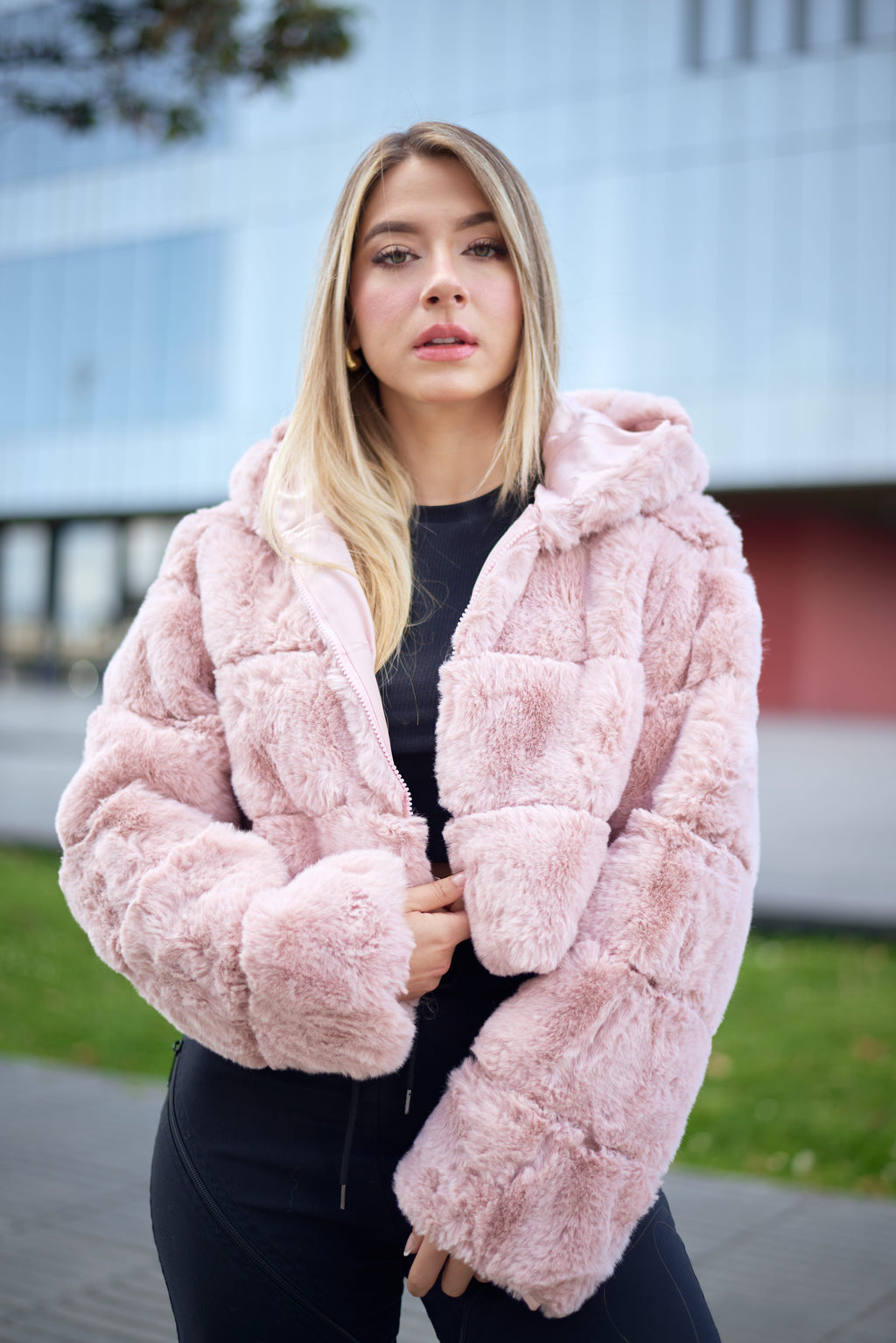 Chaqueta Teddy Puffer Afelpada – Abrigada y Tendencia en Bogotá