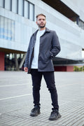 Gabardina Corta Catwalk – Trench Coat Ligero para Bogotá