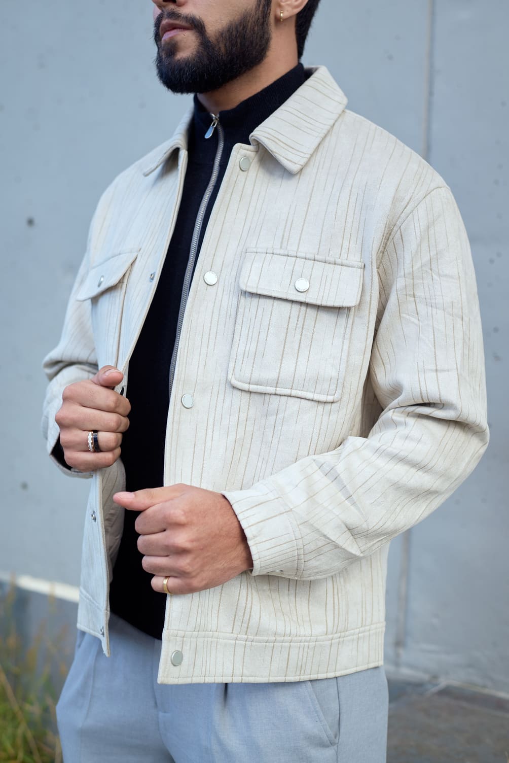 Chaqueta Trucker Catwalk – Denim/Plana Estilo Urbano en Bogotá