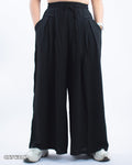 Pantalon Wide Leg Negro