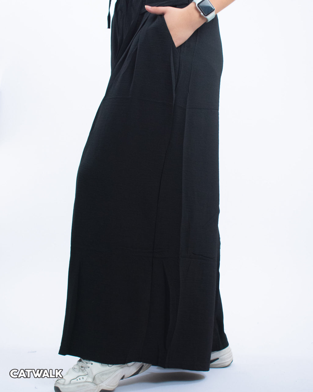 Pantalon Wide Leg Negro