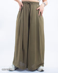 Pantalón Wide Leg Verde